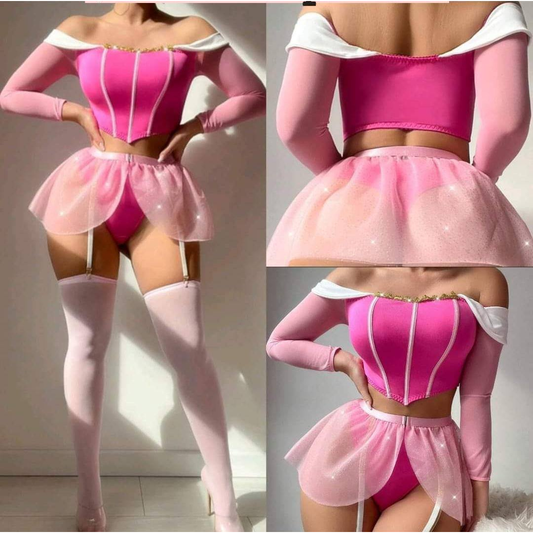 NUEVO! DISFRAZ PRINCESA AURORA