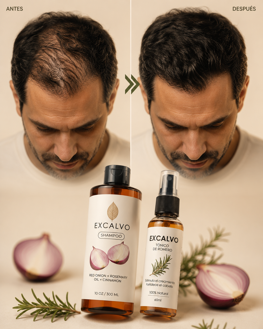 DEJA DE PERDER CABELLO, EMPIEZA A RECUPERARLO