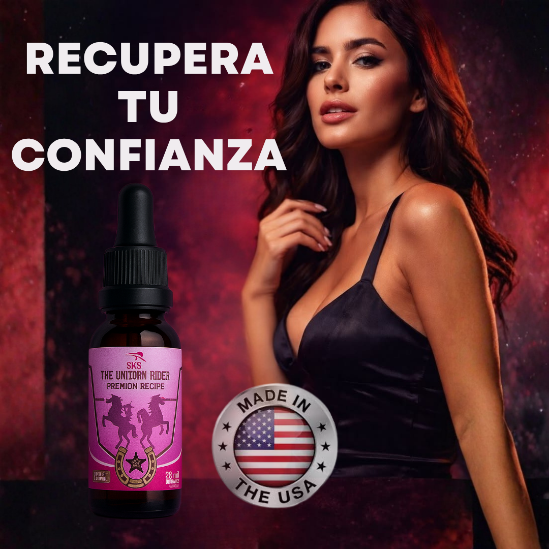 ¡NUEVAS! UNICORN RIDER™ Gotas Libido Femenina 2X1 - Elixir de Vitalidad Femenina # 1 en Estados Unidos 💜