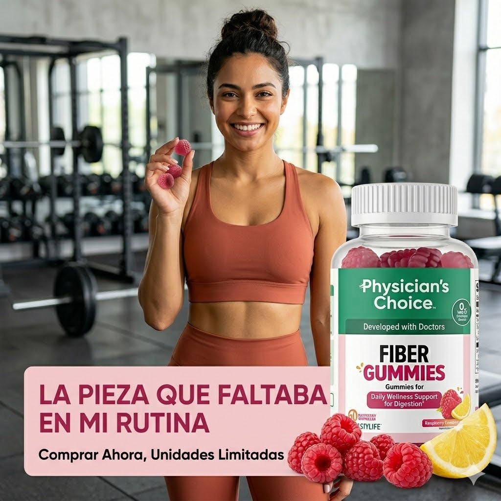 ¡Nuevas! Fiber Gummies™ -Transforma tu salud intestinal con solo 2 gomas al día🍓✨