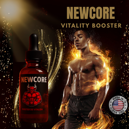 ¡NUEVAS! Gotas NewCore Vitality Booster™ - No vas a recibir un frasco de gomas genericas, vas  a recibir el Sistema de Entrega Directa NewCore.