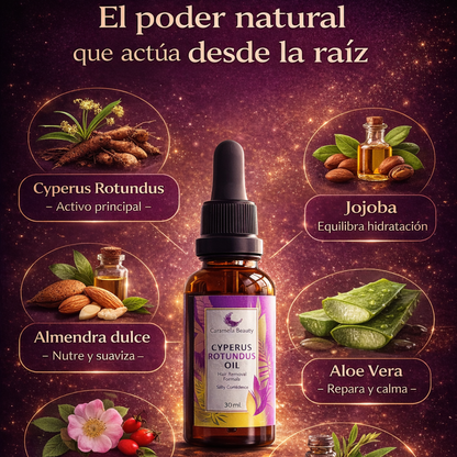 ¡Nuevo! Cyperus Rotundus Oil®️- Aceite anti vellitos No 1 en Estados Unidos