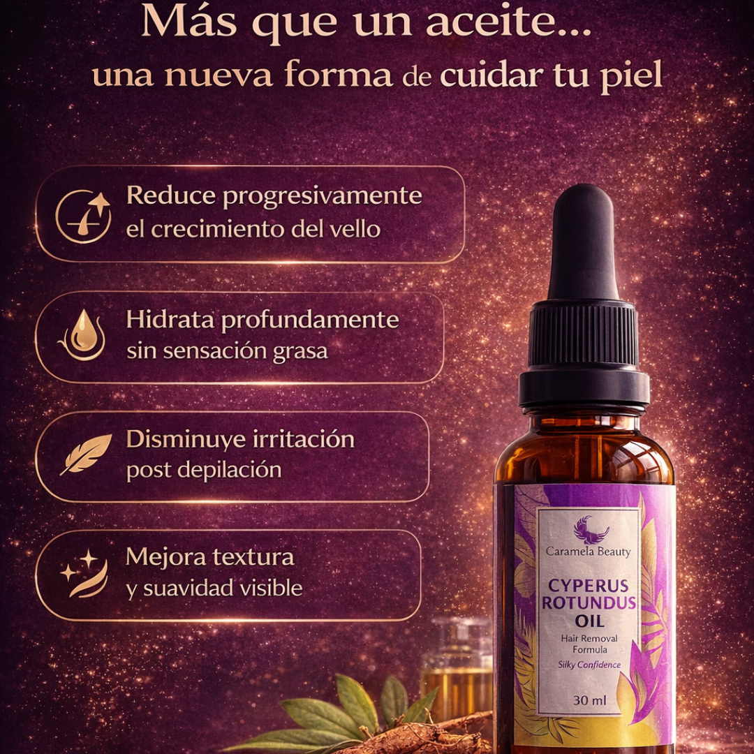 ¡Nuevo! Cyperus Rotundus Oil®️- Aceite anti vellitos No 1 en Estados Unidos