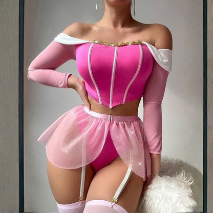 NUEVO! DISFRAZ PRINCESA AURORA