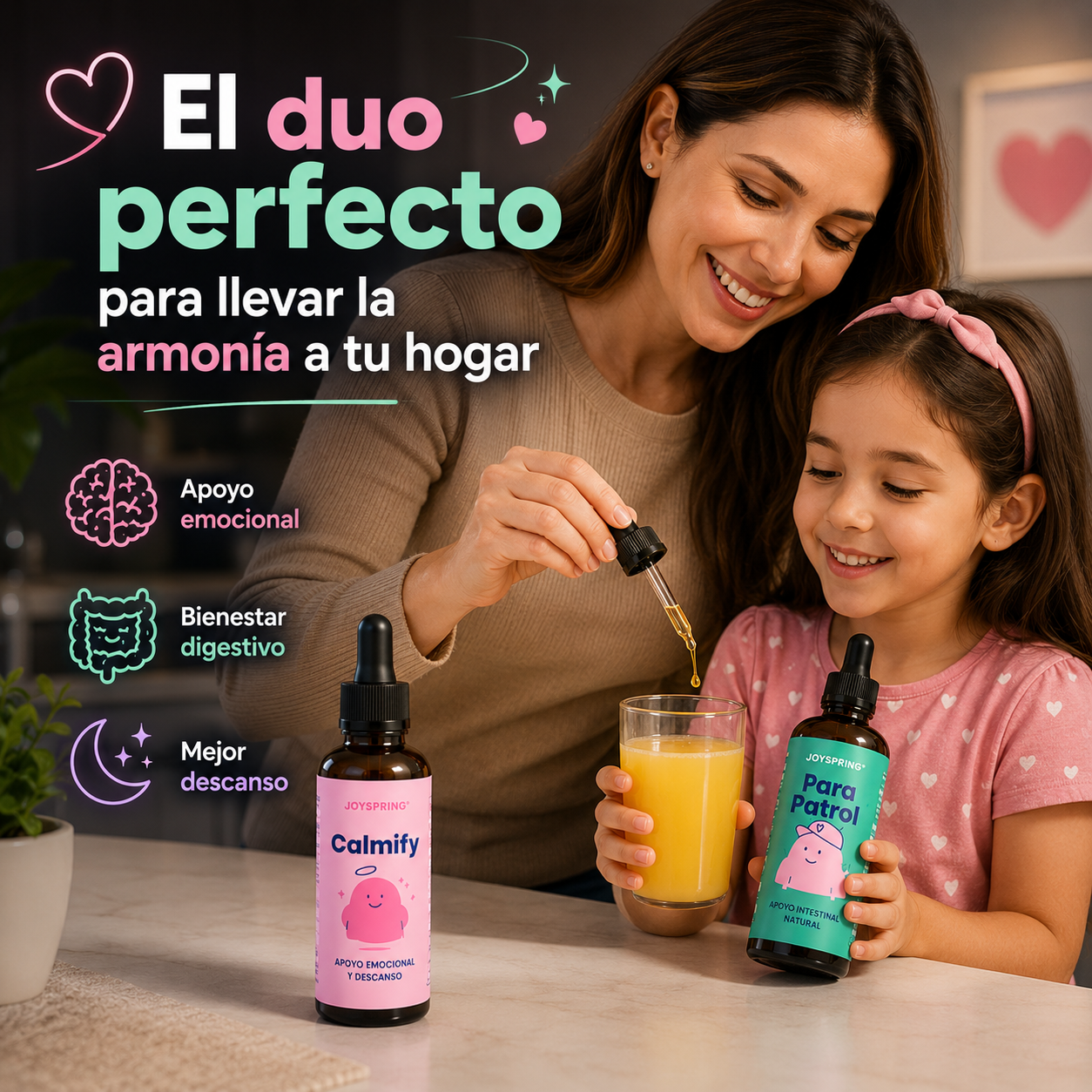 ¡Duo Para Patrol™ + Calmify™ !- El dúo que calma desde adentro: intestino y sistema nervioso