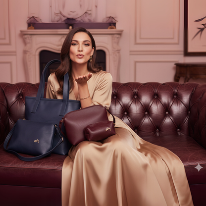 Nuevo! Combo Velez: BOLSO + CARRIEL ¡Cosmetiquera Gratis!