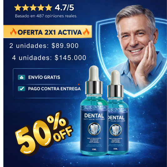 ¡Nuevo! Dentite Tooth Armor®️- Miedo a las caries? Nanotecnologia a tu alcance