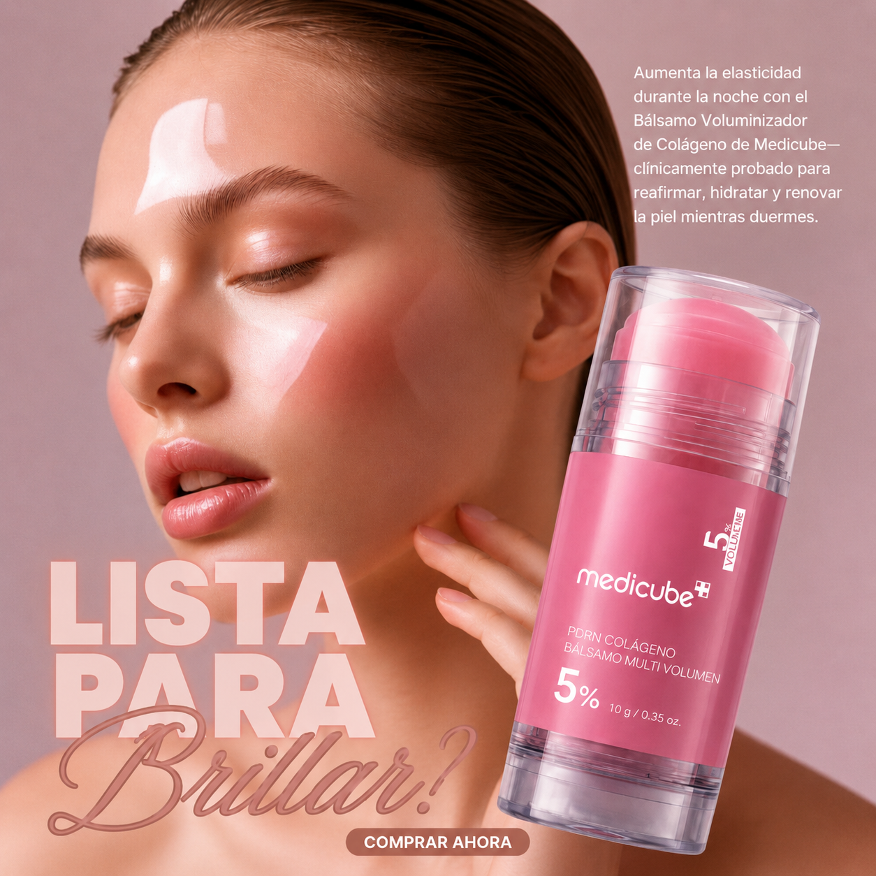 ¡Nuevo! Medicube Balm™ - Con 5% de Volufiline, que incrementa volumen y elasticidad en tu piel✨